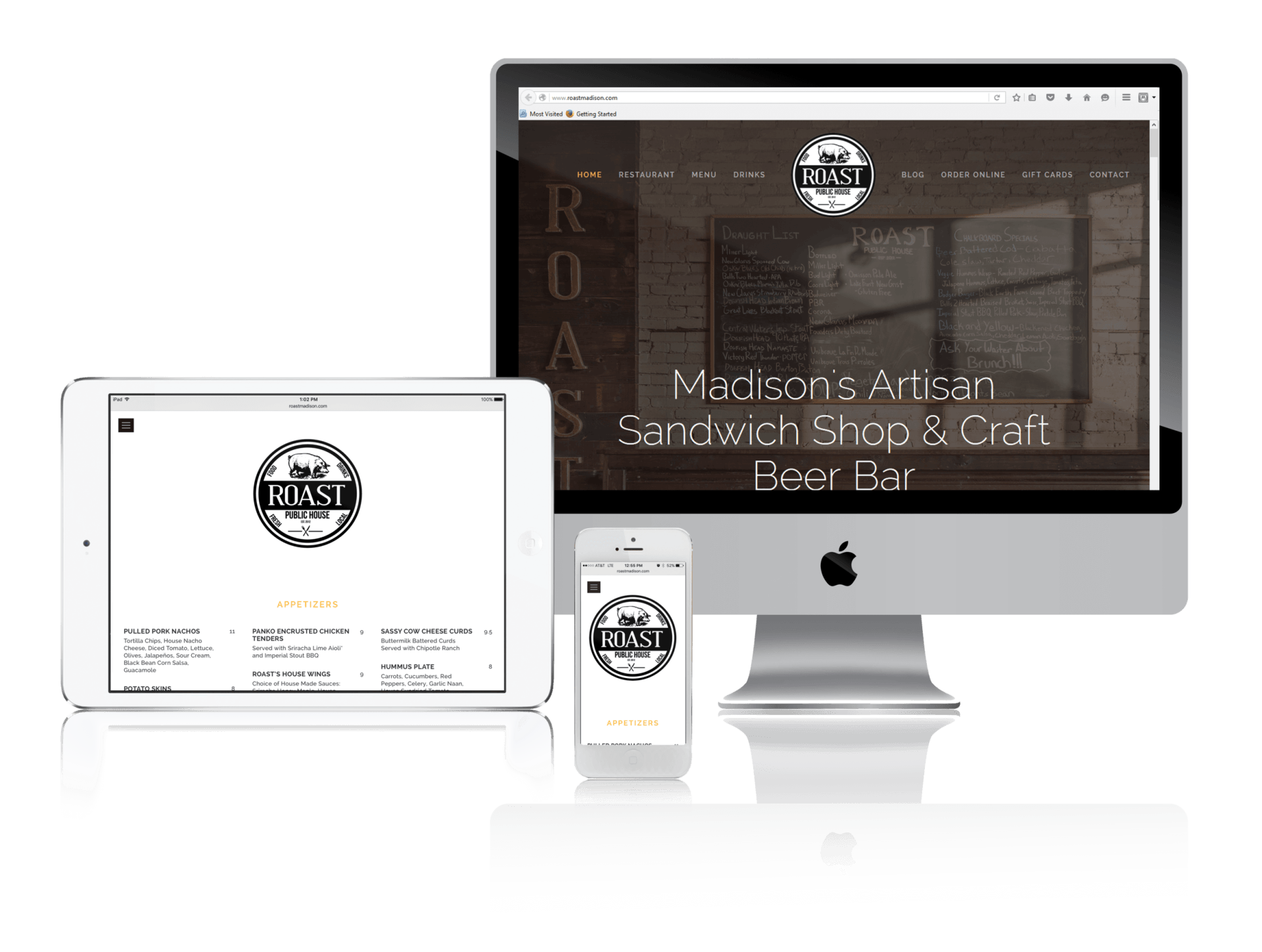 Squarespace for Craft Beer and Good Eats