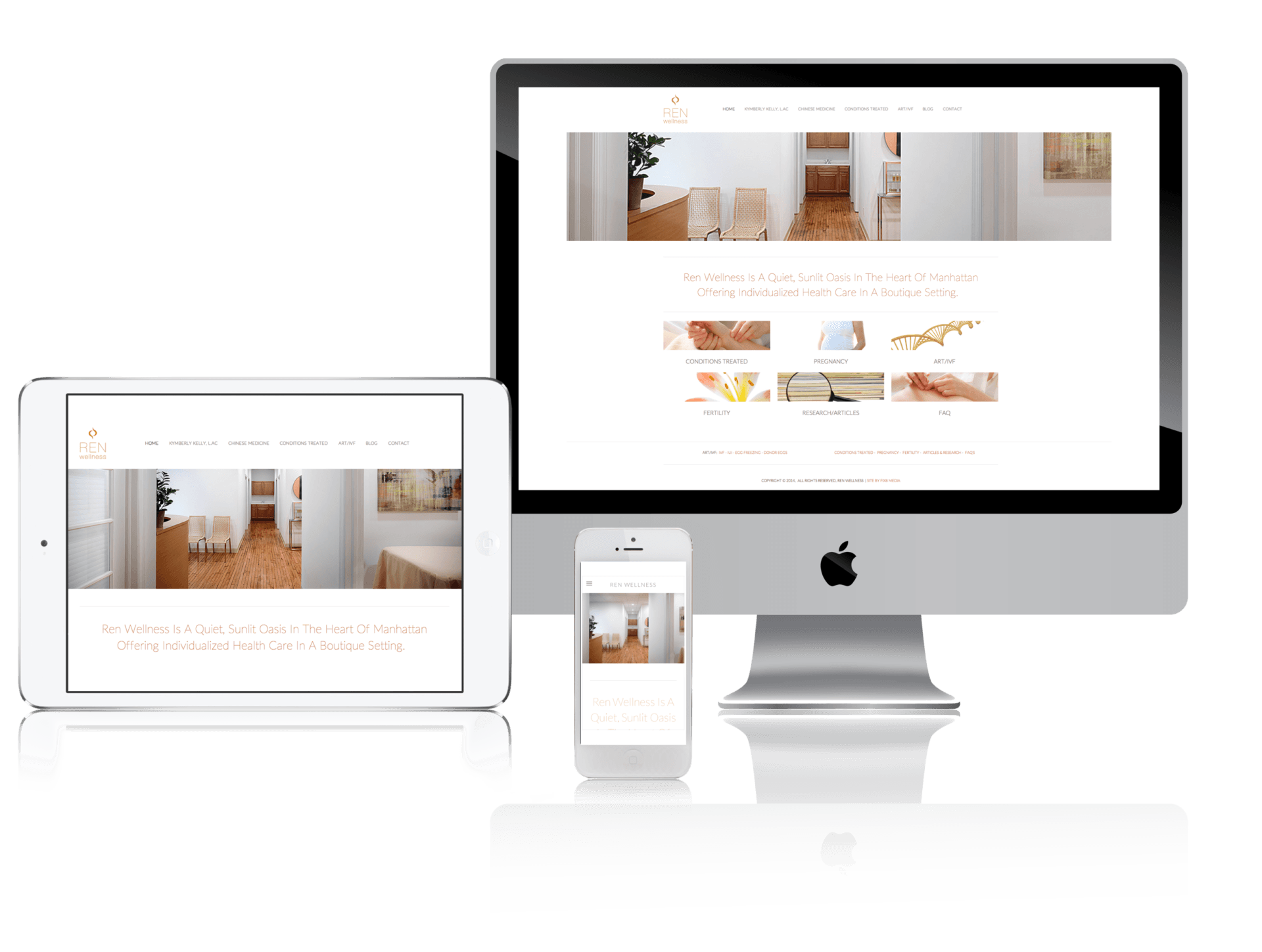 Squarespace for New Medicine