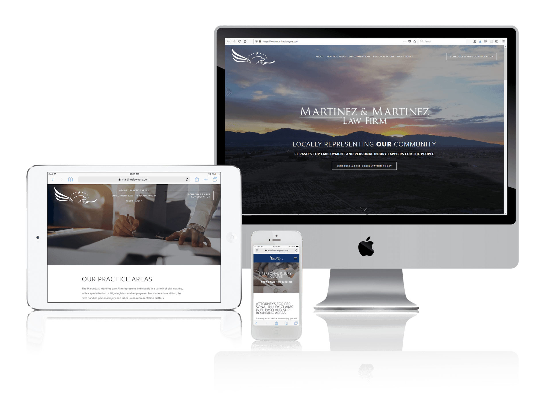 Squarespace for El Paso Employment Attorneys