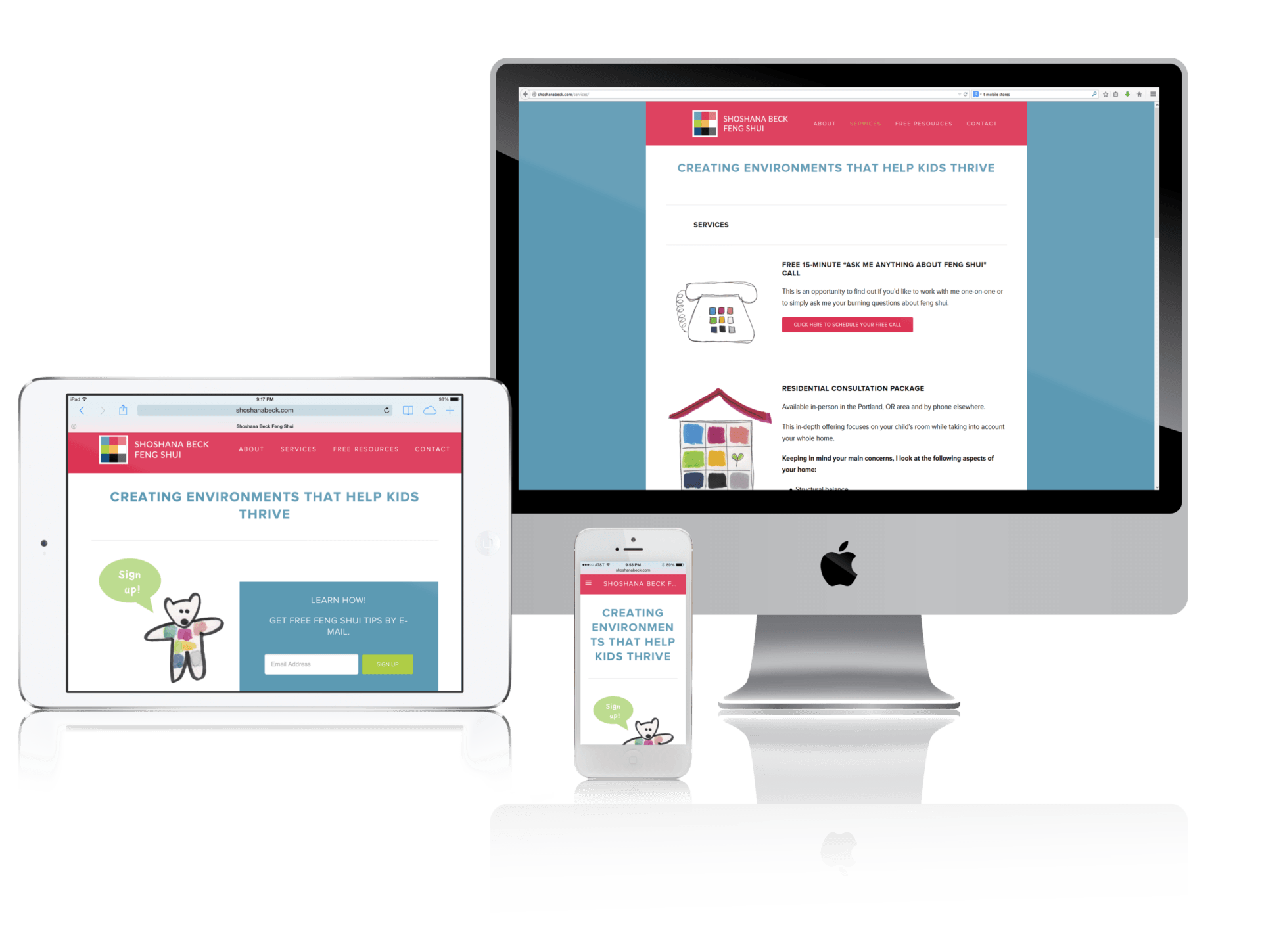 Squarespace for Feng Shui