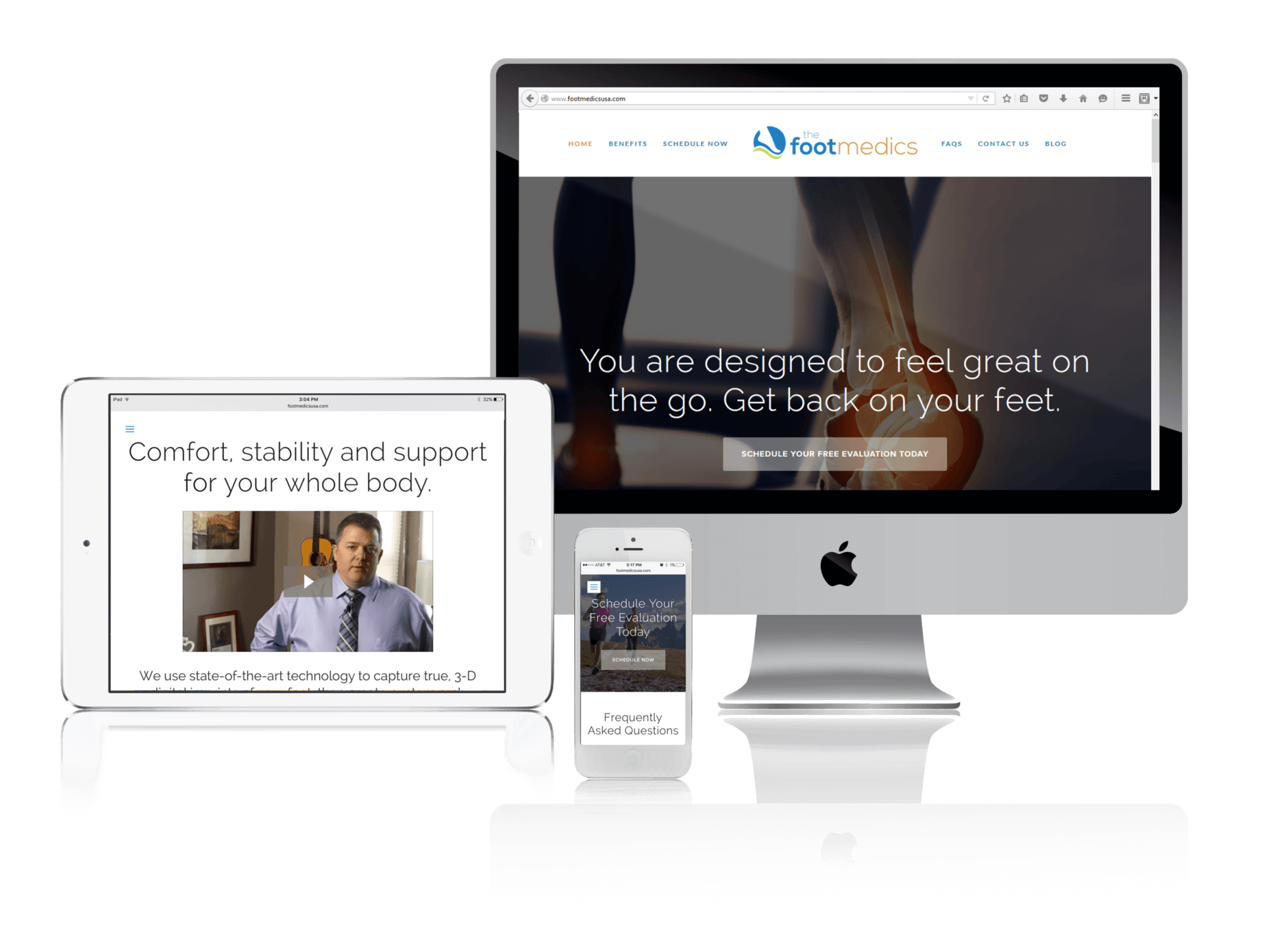 Squarespace for Happy Feet