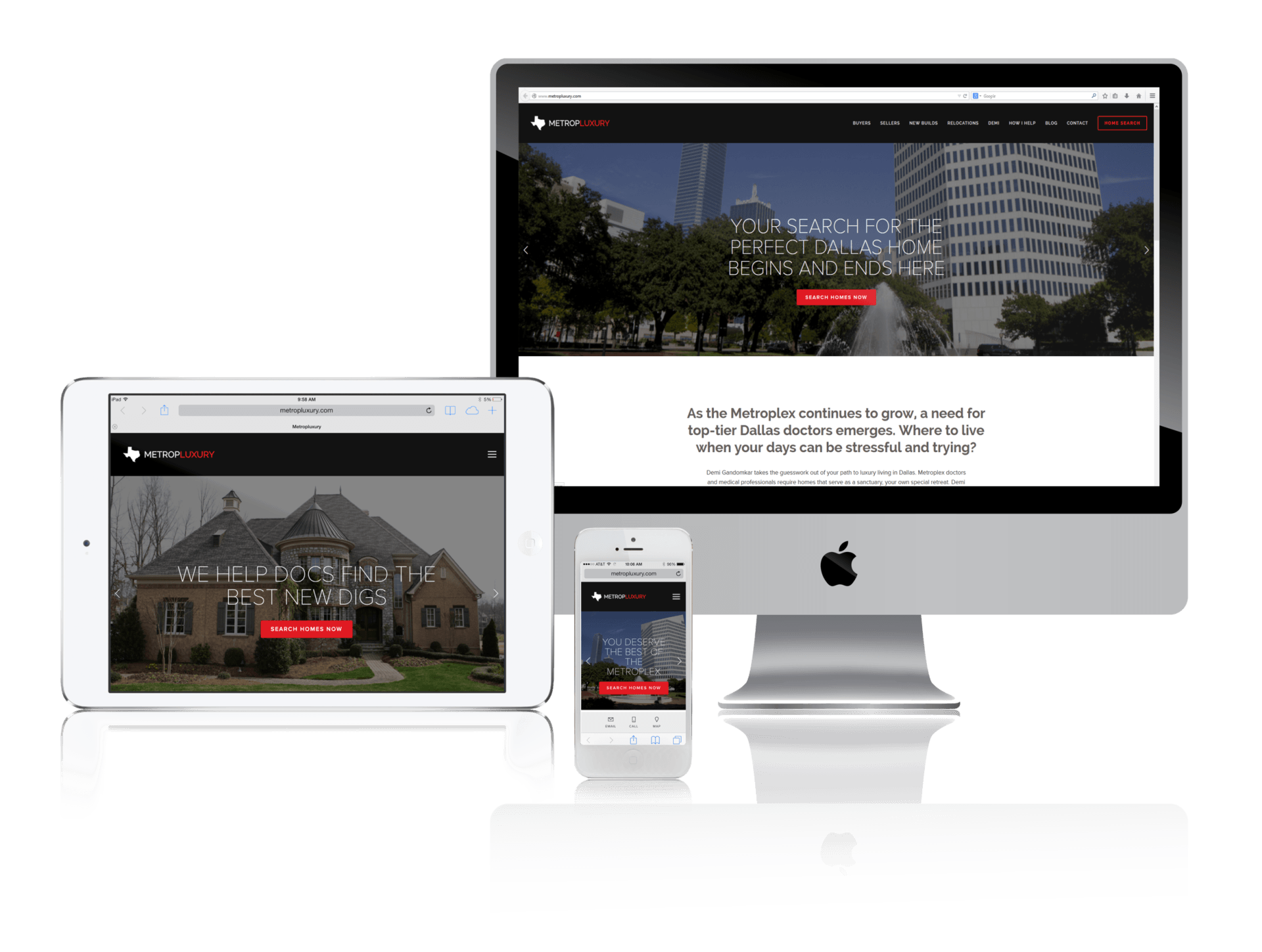 Squarespace for Lux Living