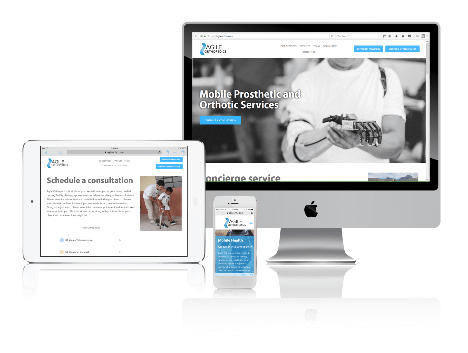 Squarespace for Orthopedics