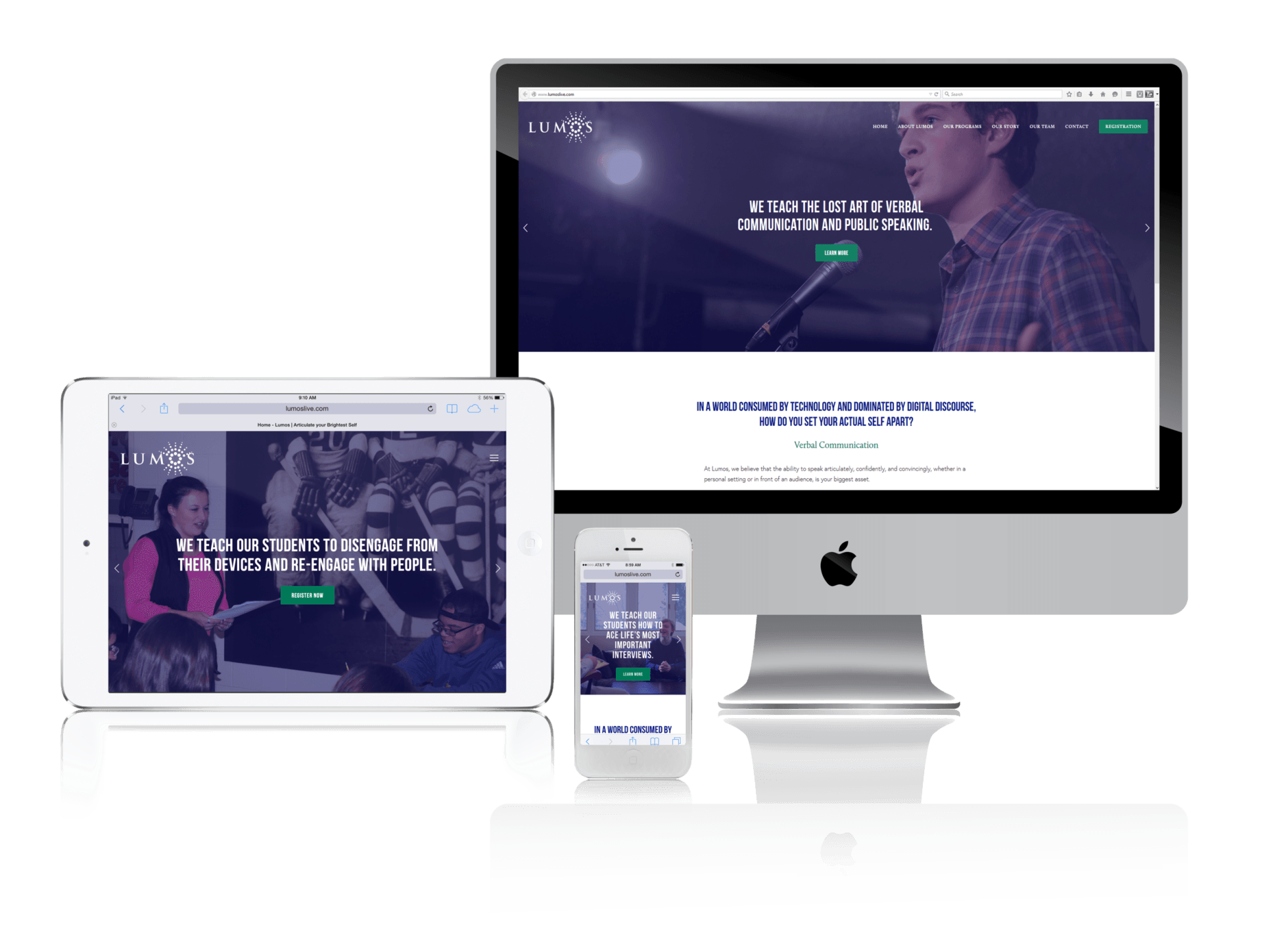Squarespace for Public Speaking