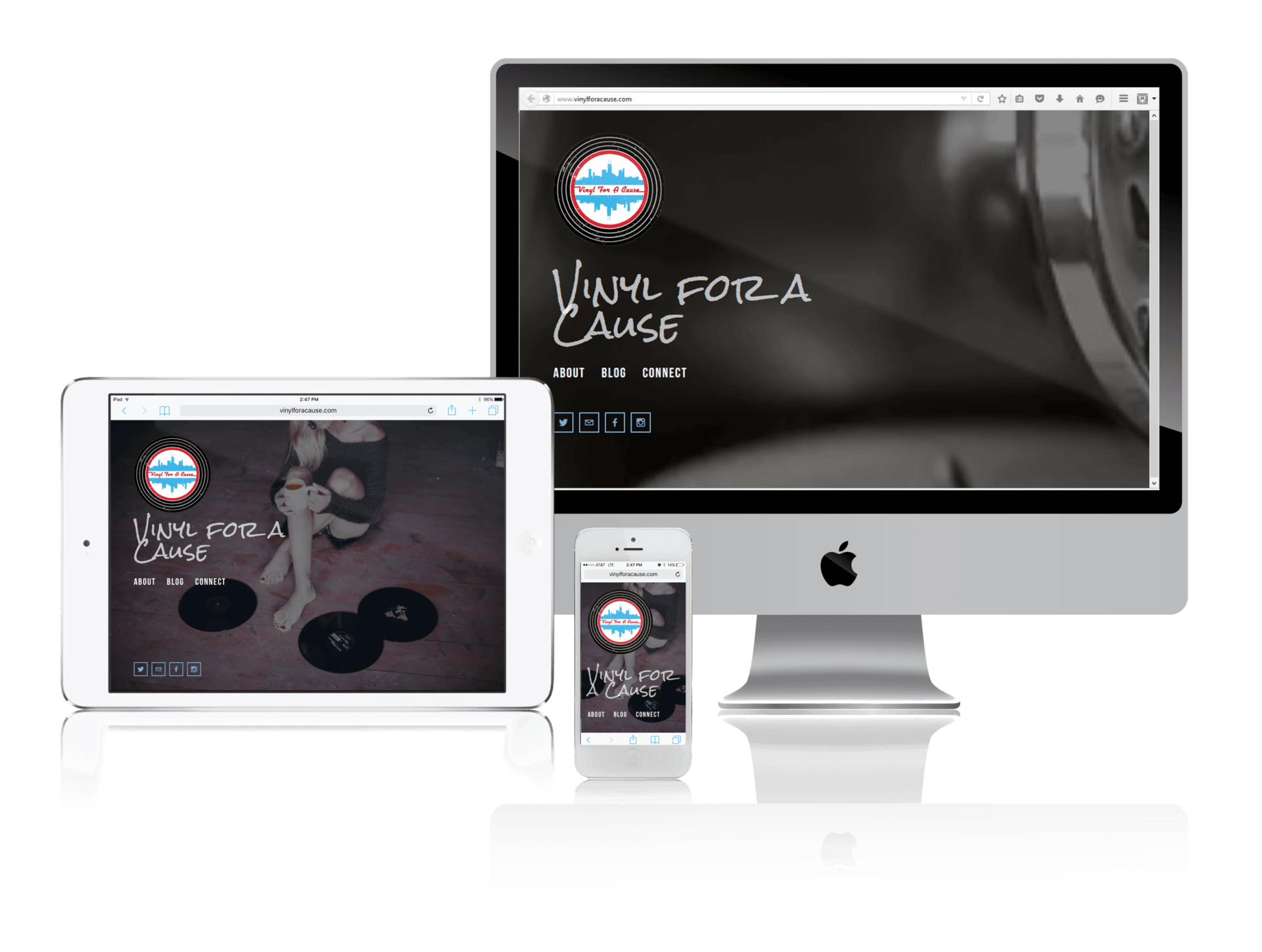 Squarespace for Records