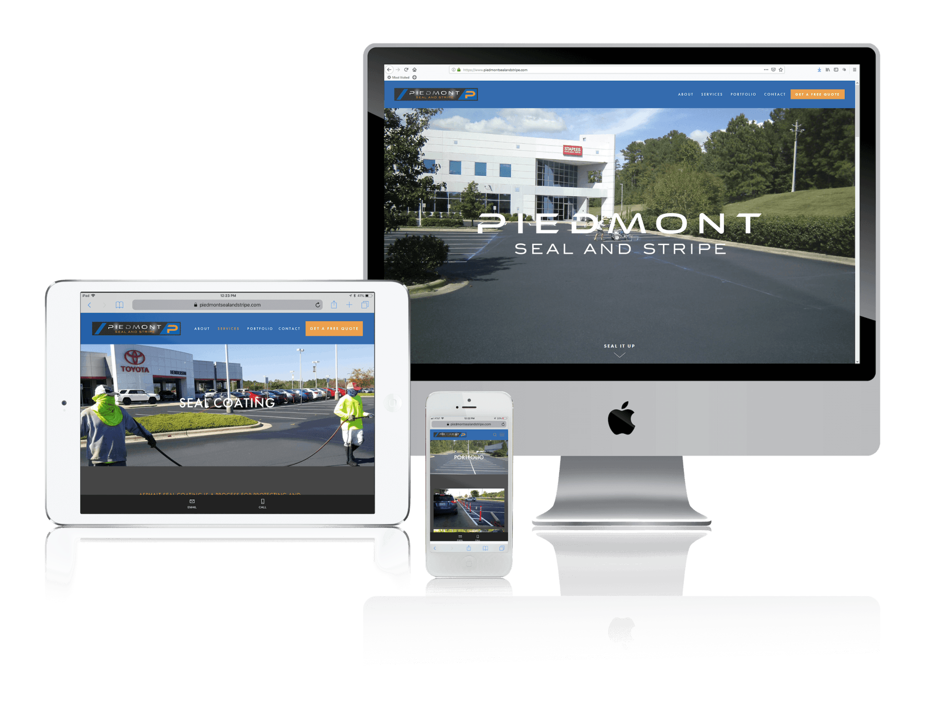 Squarespace for Seal Coating Service Websites