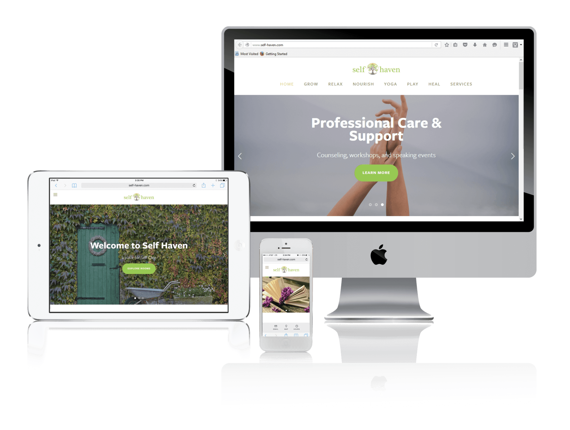 Squarespace for Self Care