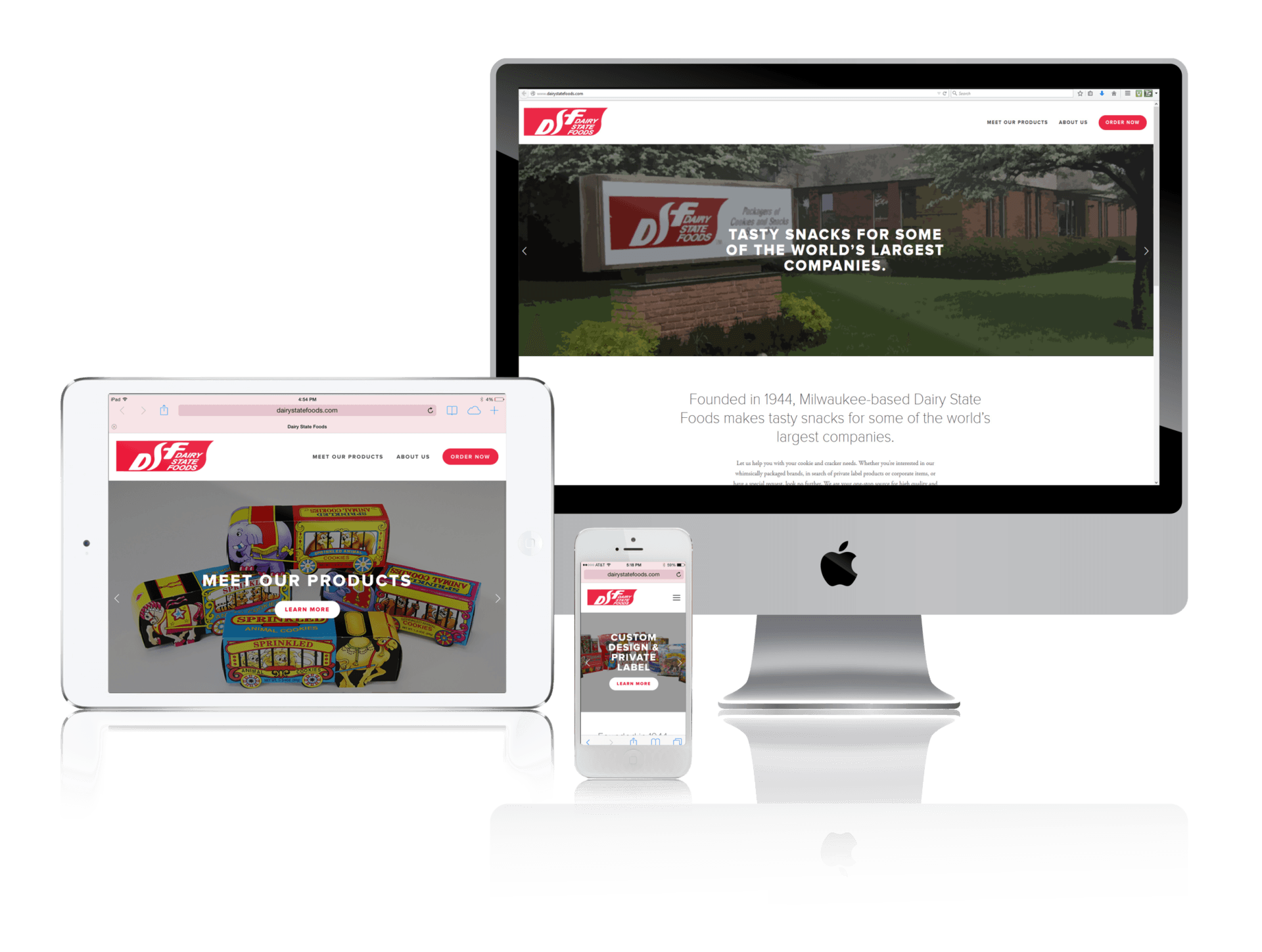 Squarespace for Snacks