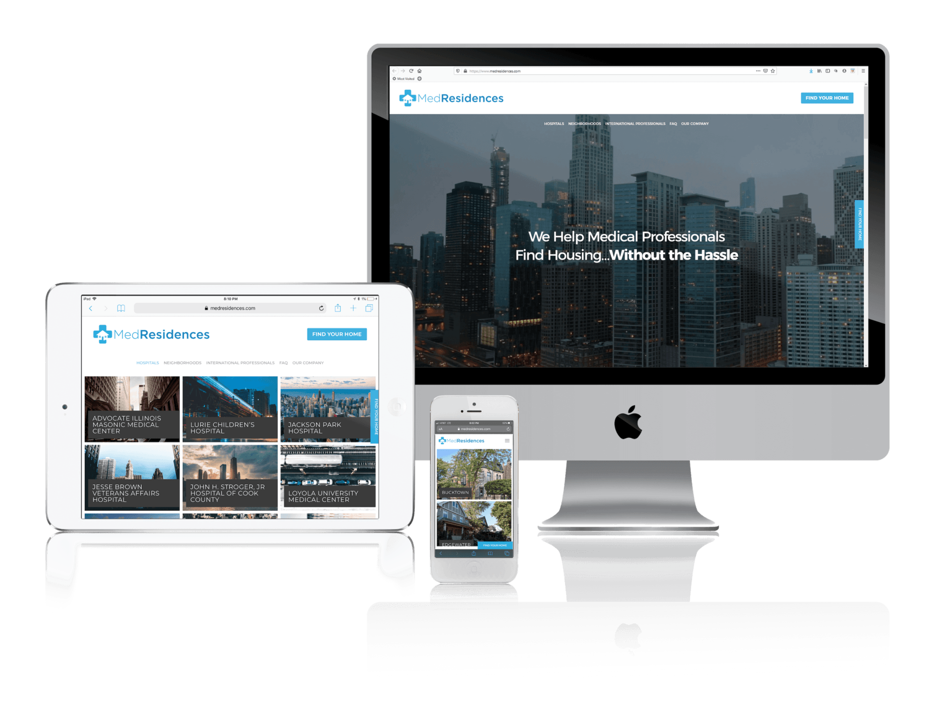 Squarespace for Housing Searches