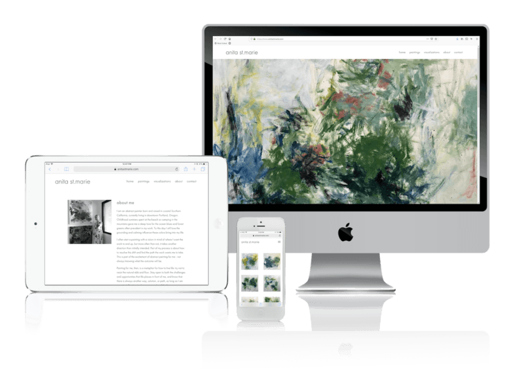 Squarespace Websites For Abstract Artists