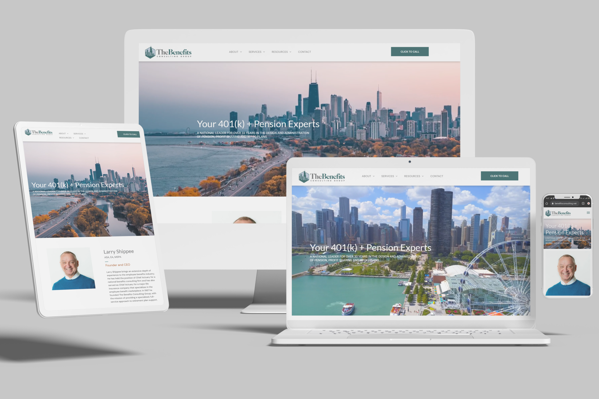 Duda Websites for 401k and Pension Consultants