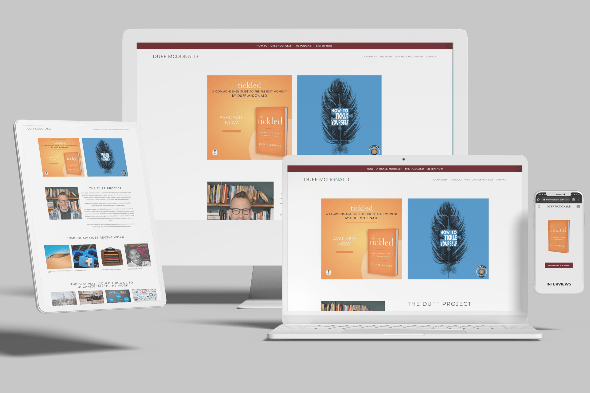 Squarespace Websites for Writers