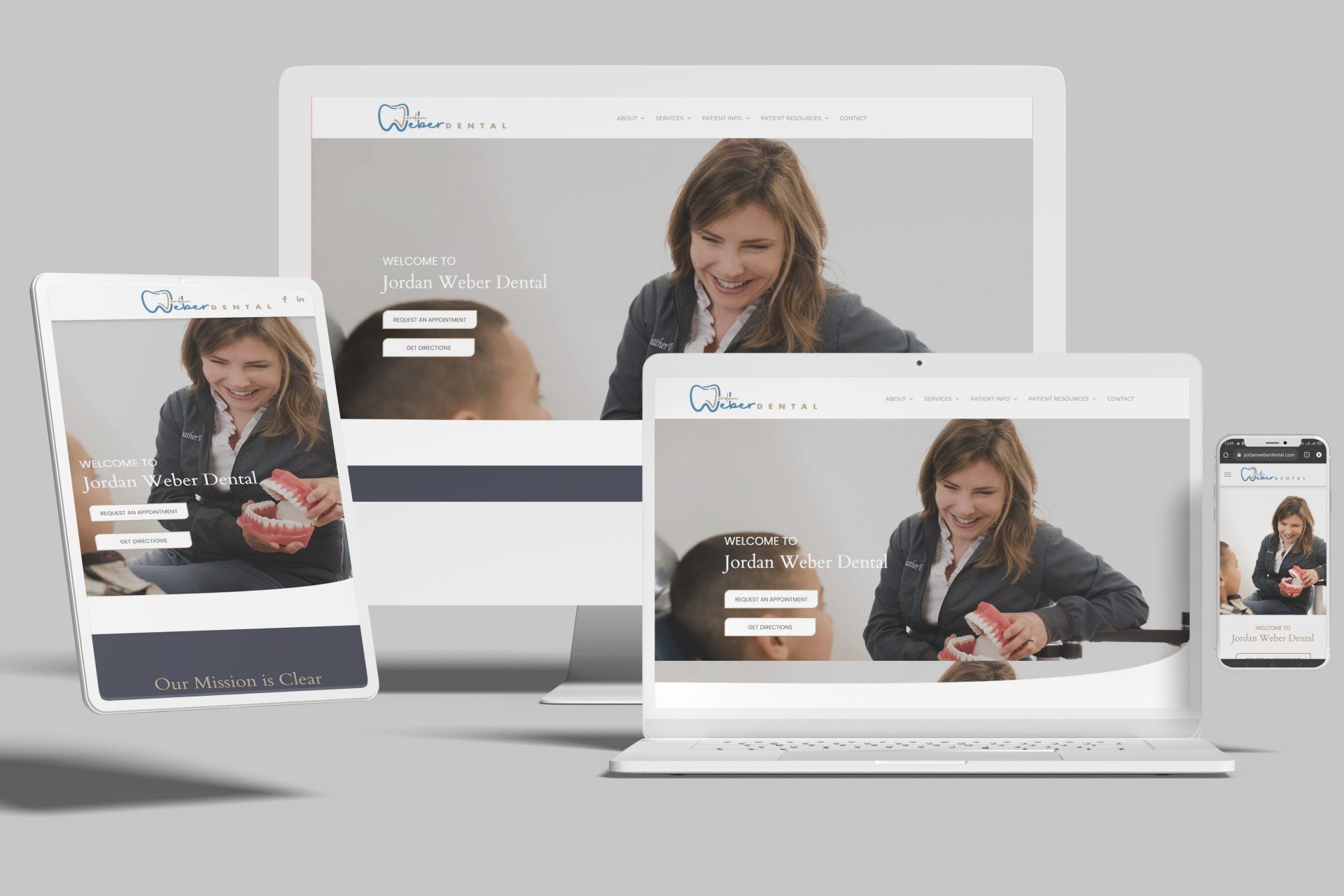 Duda Dental Practice Website