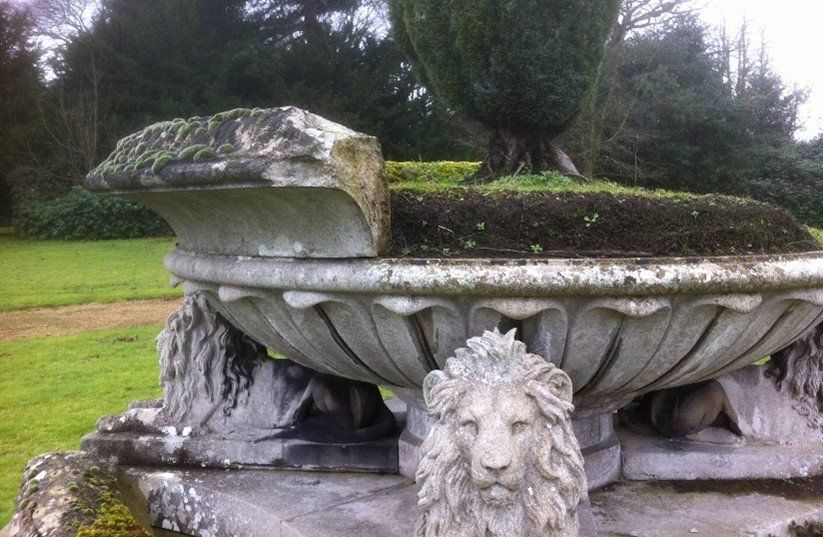 Booths Park Fountain DOFF cleaning & stone restoration