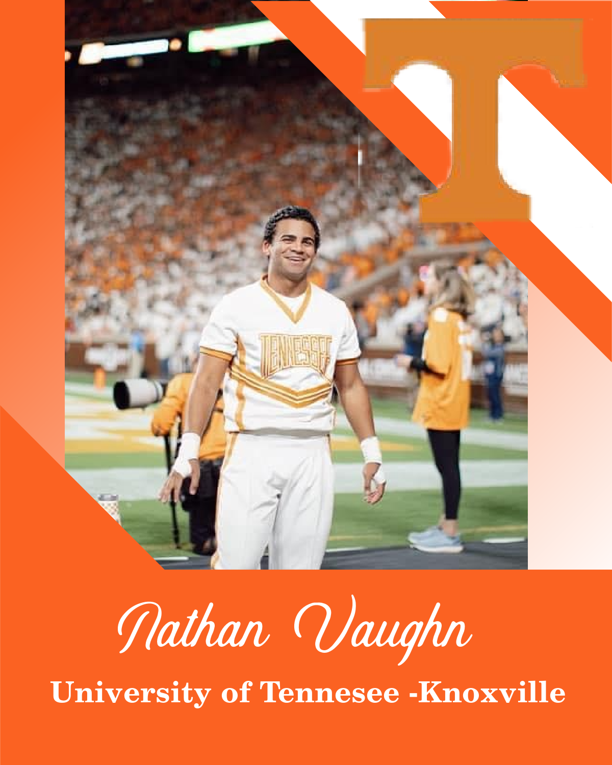 A picture of nathan vaughn from university of tennessee knoxville