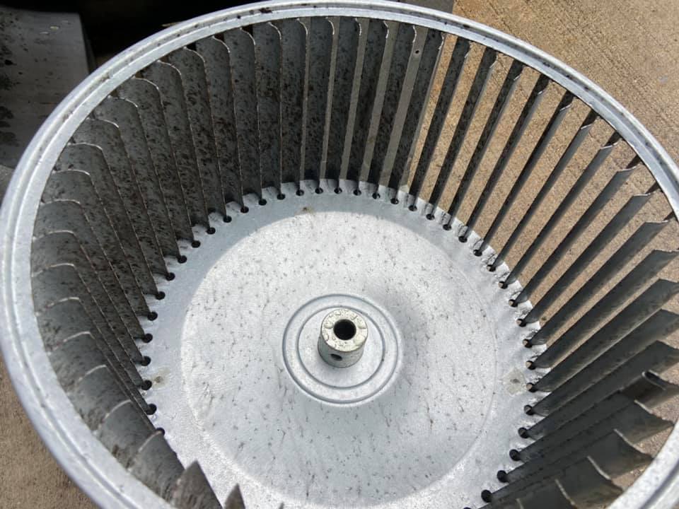 Blower Wheel After — Land O’ Lakes, FL — Vortex Heating & Cooling