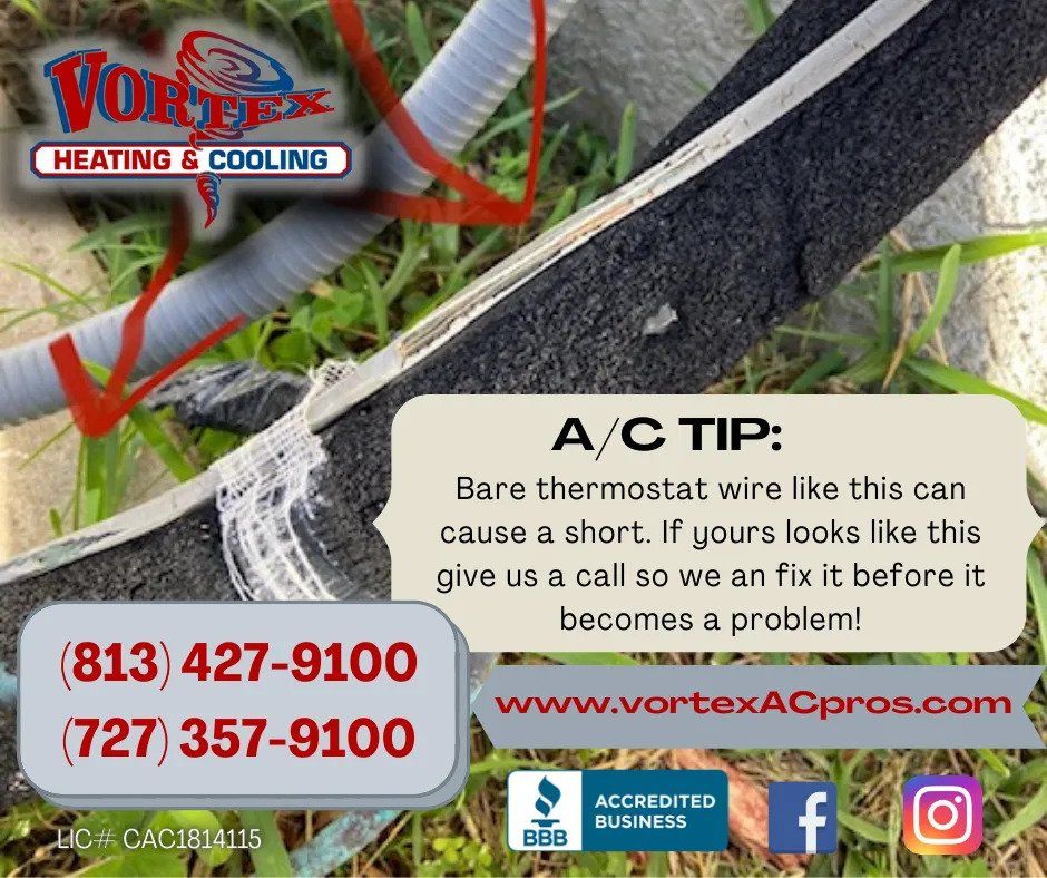 Air Conditioning Tip — Land O’ Lakes, FL — Vortex Heating & Cooling