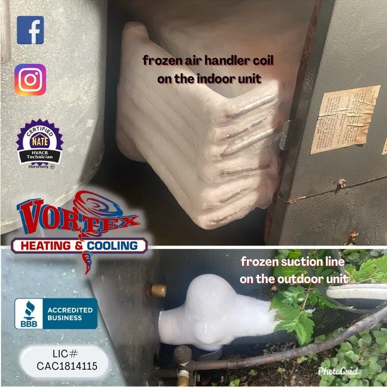 Frozen Suction Line — Land O’ Lakes, FL — Vortex Heating & Cooling