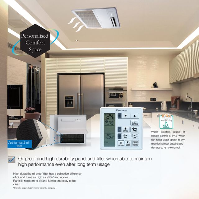 daikin kitchen aircond