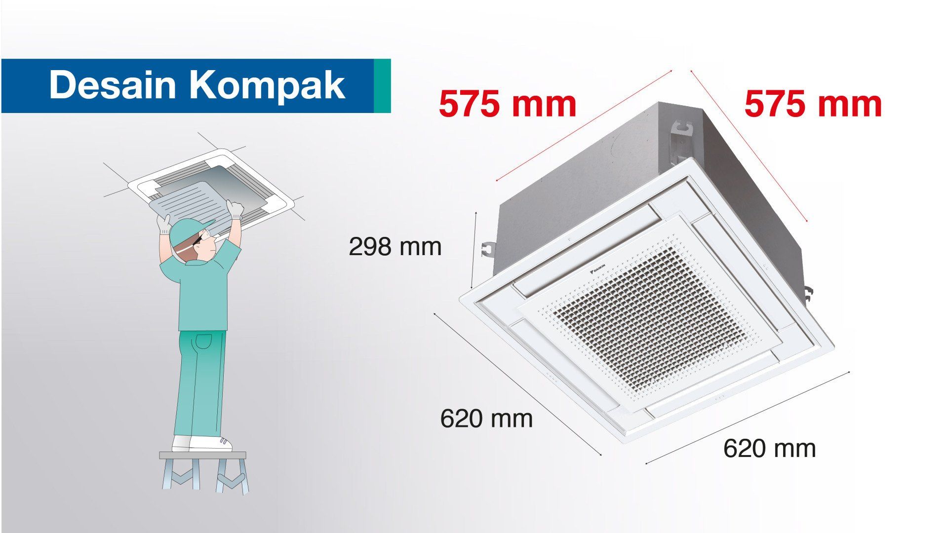 Sky Air COMPACT MULTI FLOW CASSETTE - Daikin Indonesia