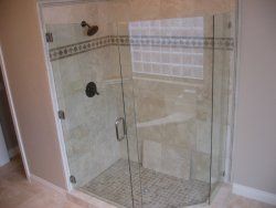 Frameless shower enclosure - custom glass frameless enclosures - Shower Doors and More in Central Point, OR