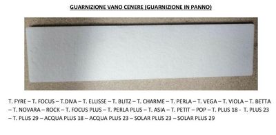 GUARNIZIONE ISPEZIONE STUFE COLA –