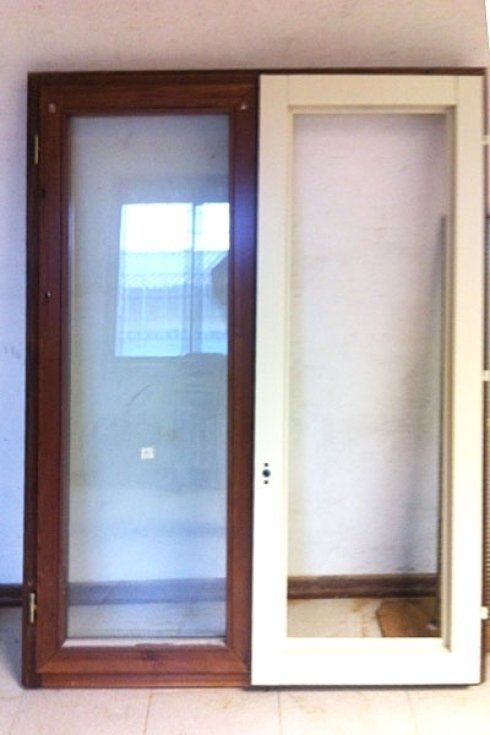 Infissi in legno per porte verniciate