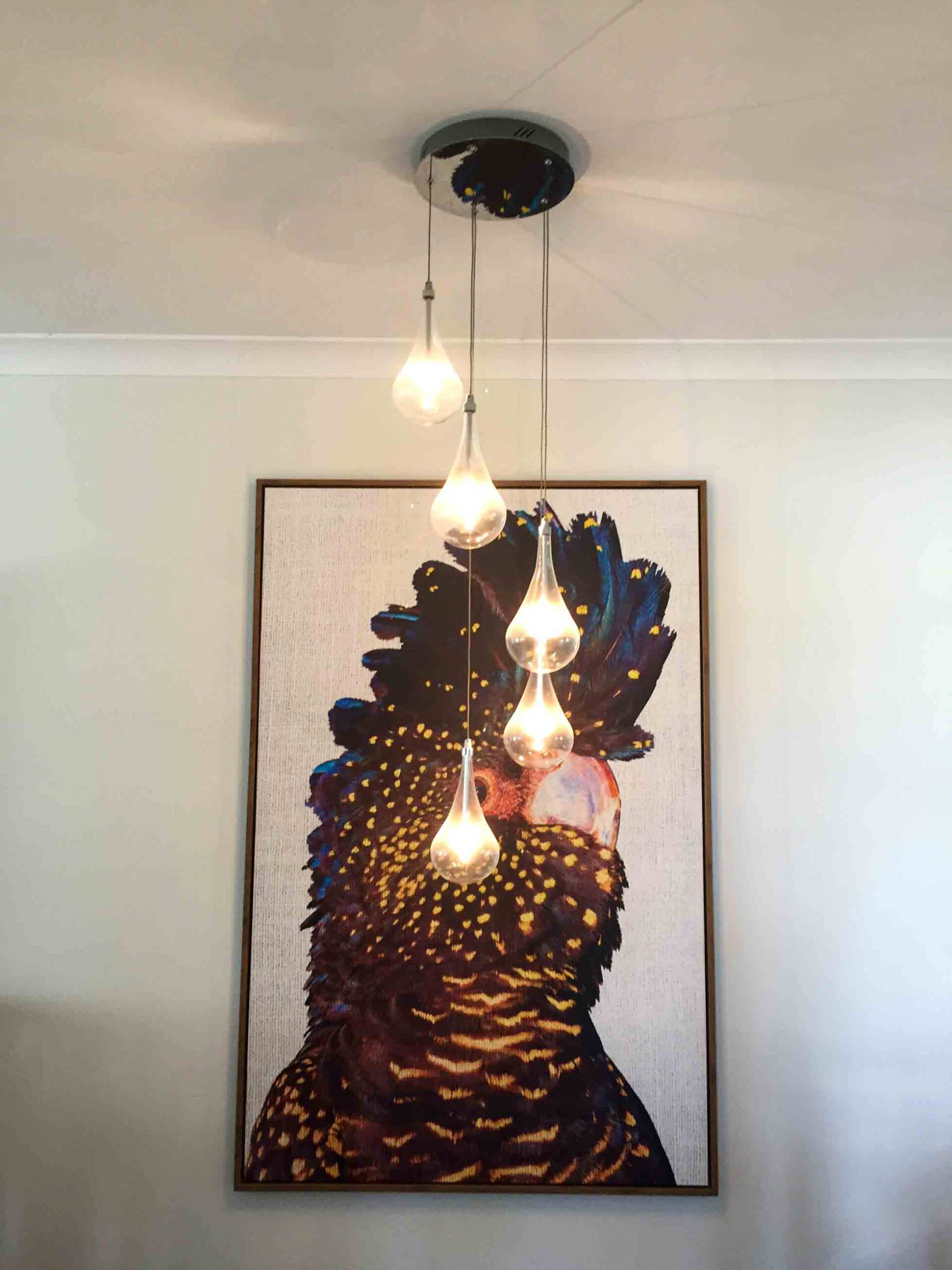 A Beautiful Painting with Lighting — Electricians in Kingscliff, NSW