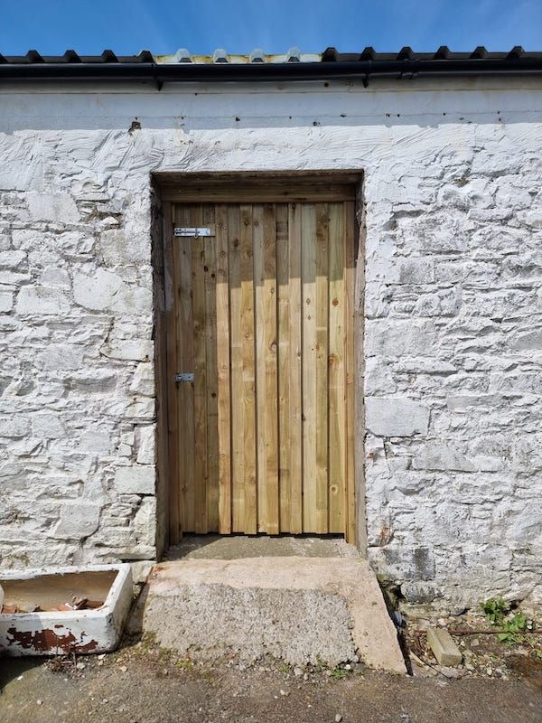 Barn Door by J A Halkett & Son Fencing Contractors Newton Stewart Dumfries and Galloway