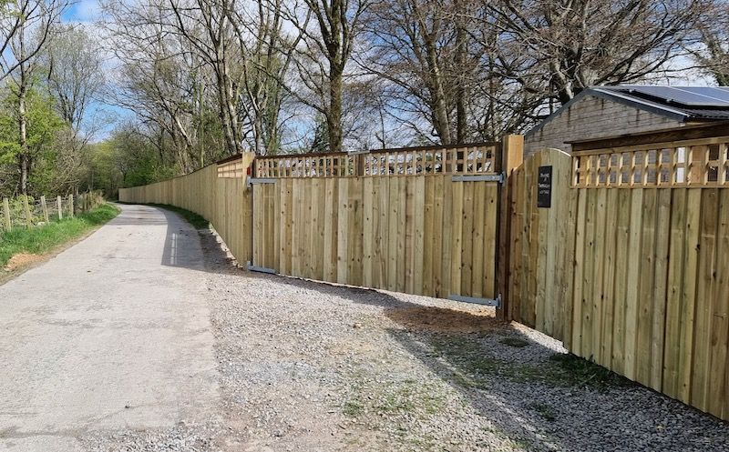 Garden fence specialists Newton Stewart J.A. Halkett & Son