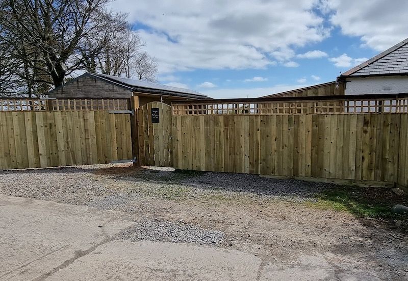 Garden fence specialists Newton Stewart J.A. Halkett & Son