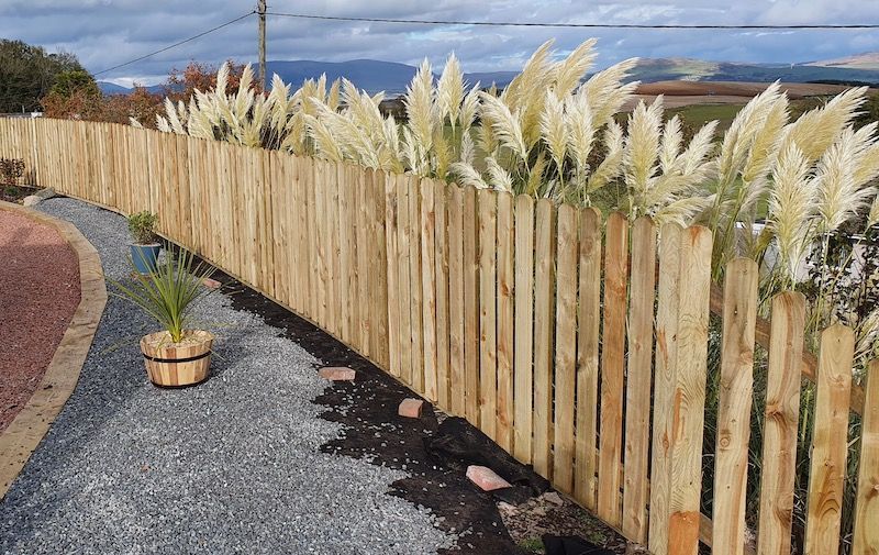 Garden fence specialists Newton Stewart J.A. Halkett & Son
