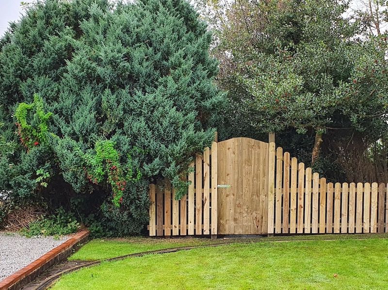 Quality wooden gates supplied and installed by J.A. Halkett & Son