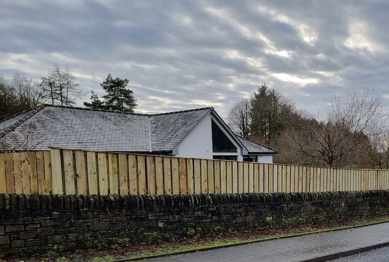 Garden fence specialists Newton Stewart J.A. Halkett & Son