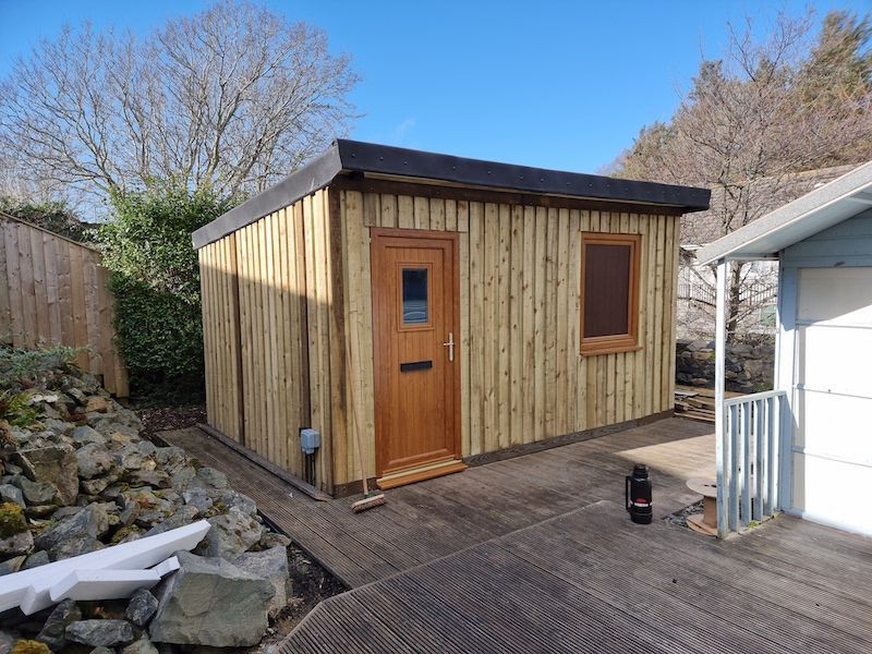 Quality garden sheds supplied and installed by J.A. Halkett & Son