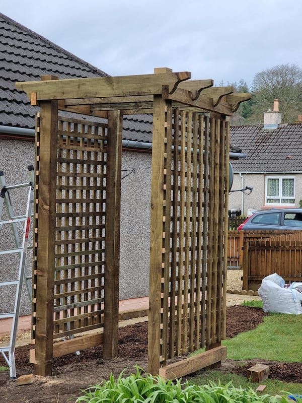 Pergoda by J A Halkett & Son Fencing Contractors Newton Stewart Dumfries and Galloway