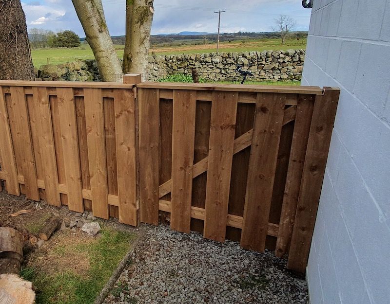 Quality wooden gates supplied and installed by J.A. Halkett & Son
