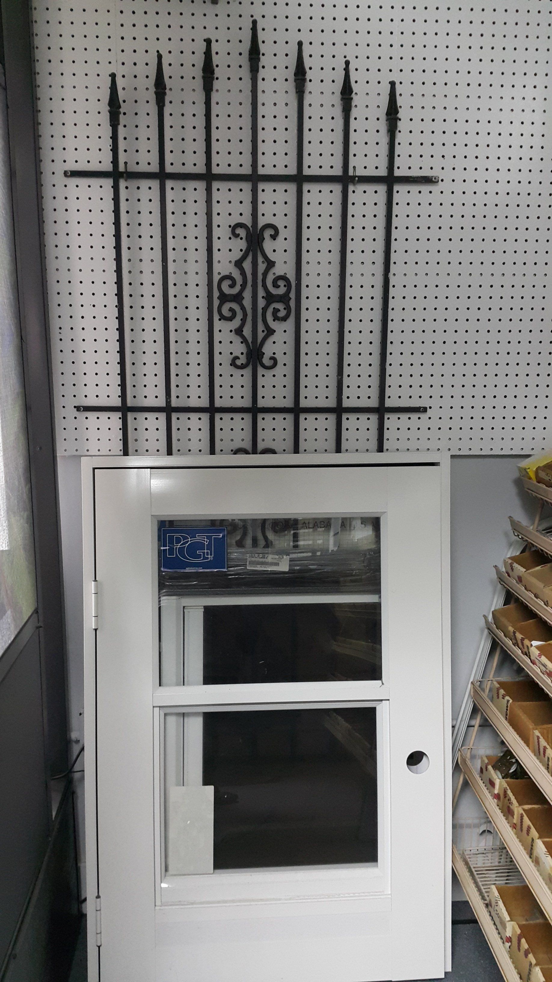 White Aluminum Door — Palm Bay, FL — Anything That's Aluminum