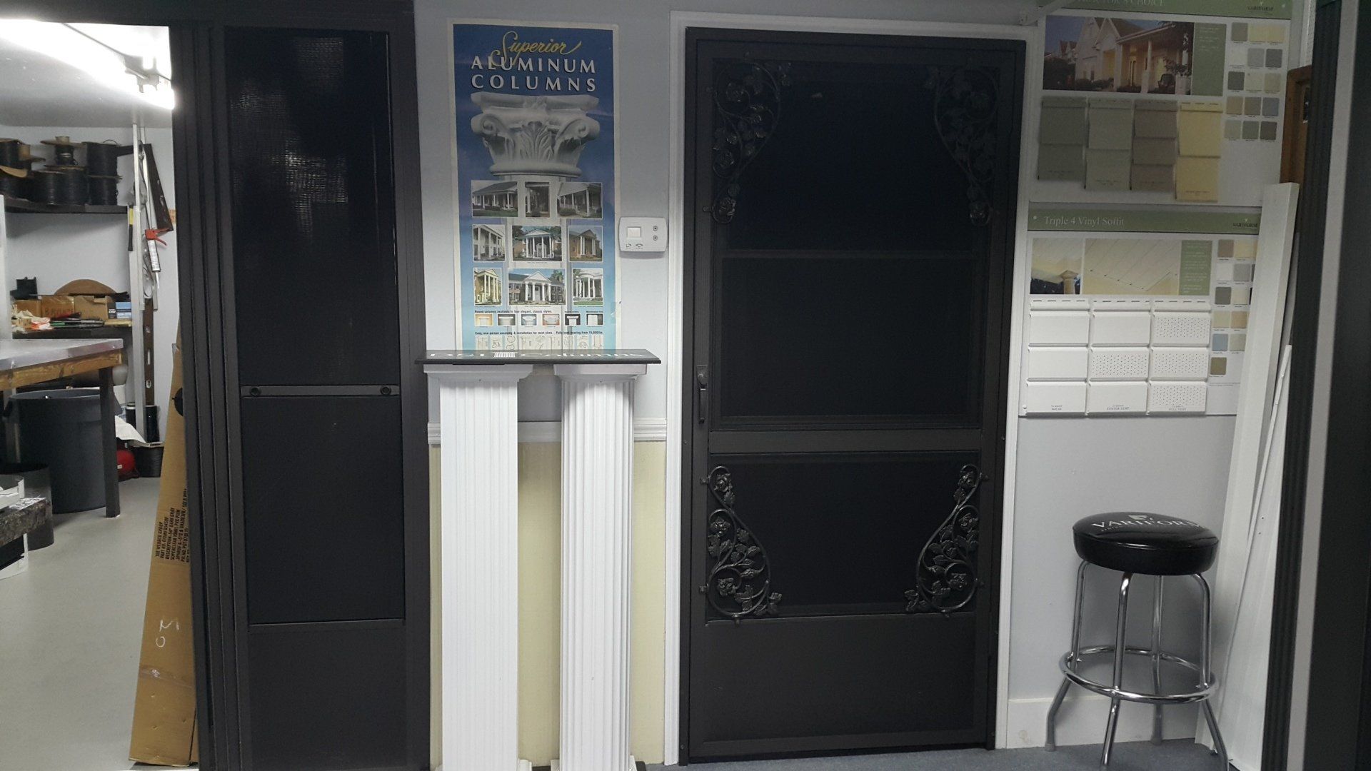 Black Aluminum Door — Palm Bay, FL — Anything That's Aluminum