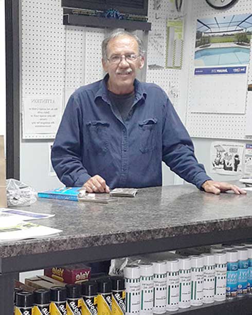 Man on Counter Top — Palm Bay, FL — Anything That's Aluminum