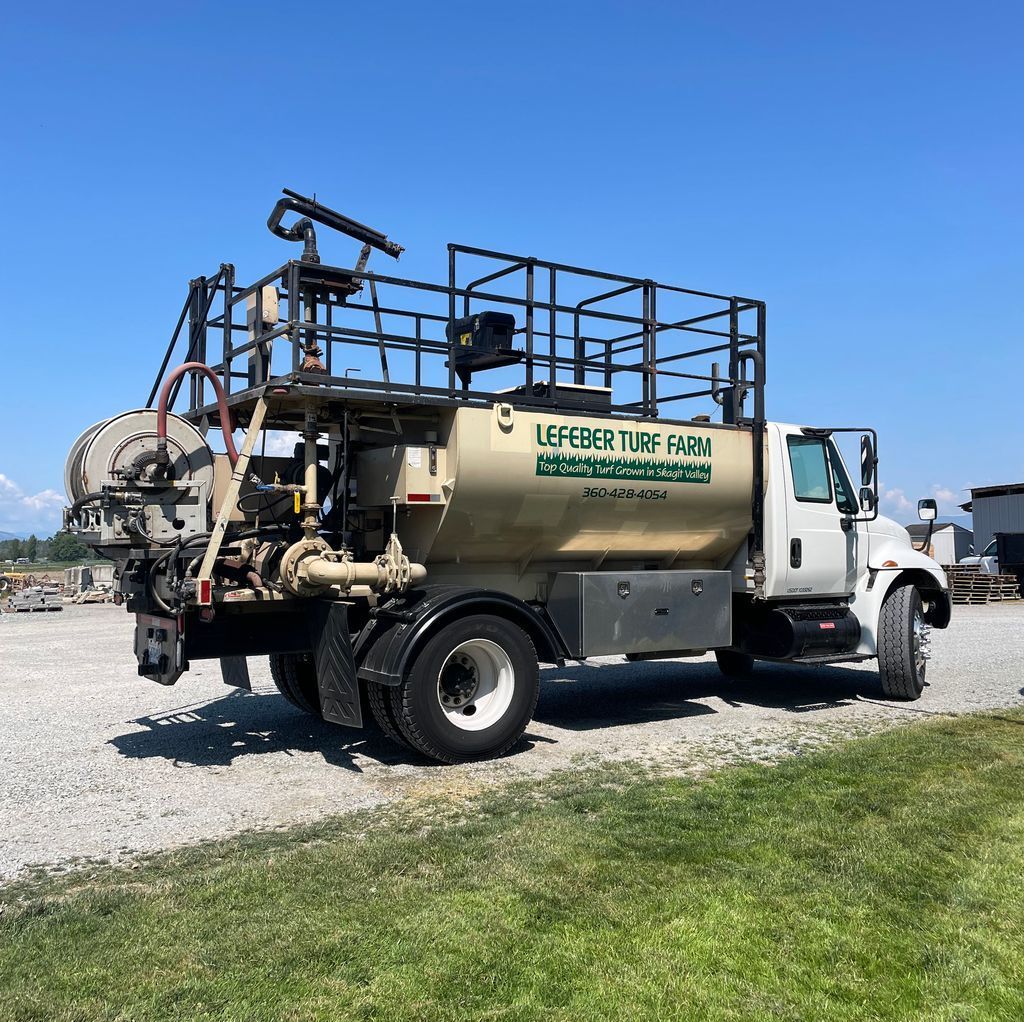Lefeber hydroseeding truck