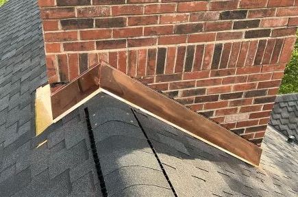 photo of the custom copper fabrication work Fast Track Contracting can do