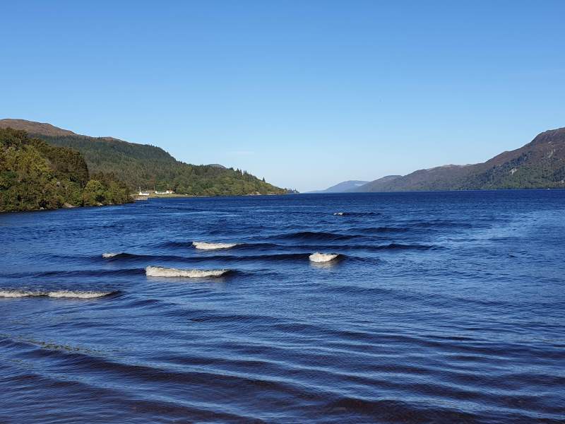 Peaceful Loch Ness Fort Augustus Scottish Highlands