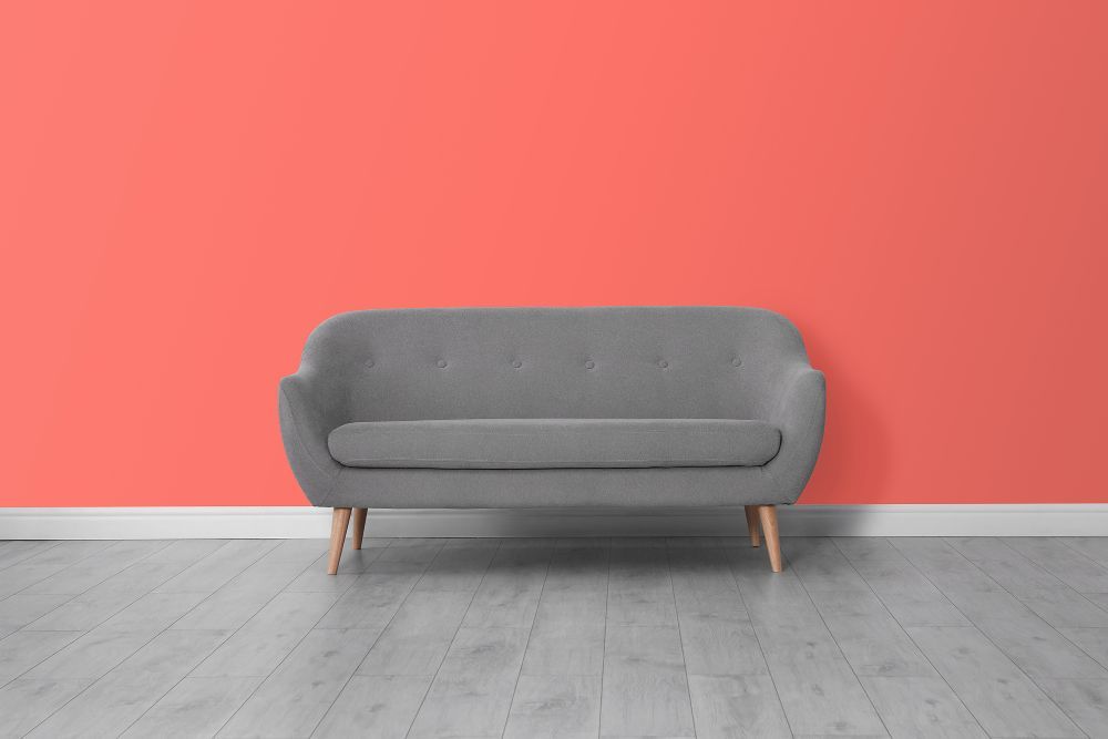 parete dipinta di rosa