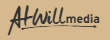 ATwill media logo on a tan background