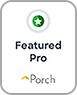 A picture of a featured pro porch icon.