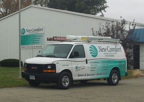 Company Van — Heating in Brookville, OH Company Van — Heating in Brookville, OH
