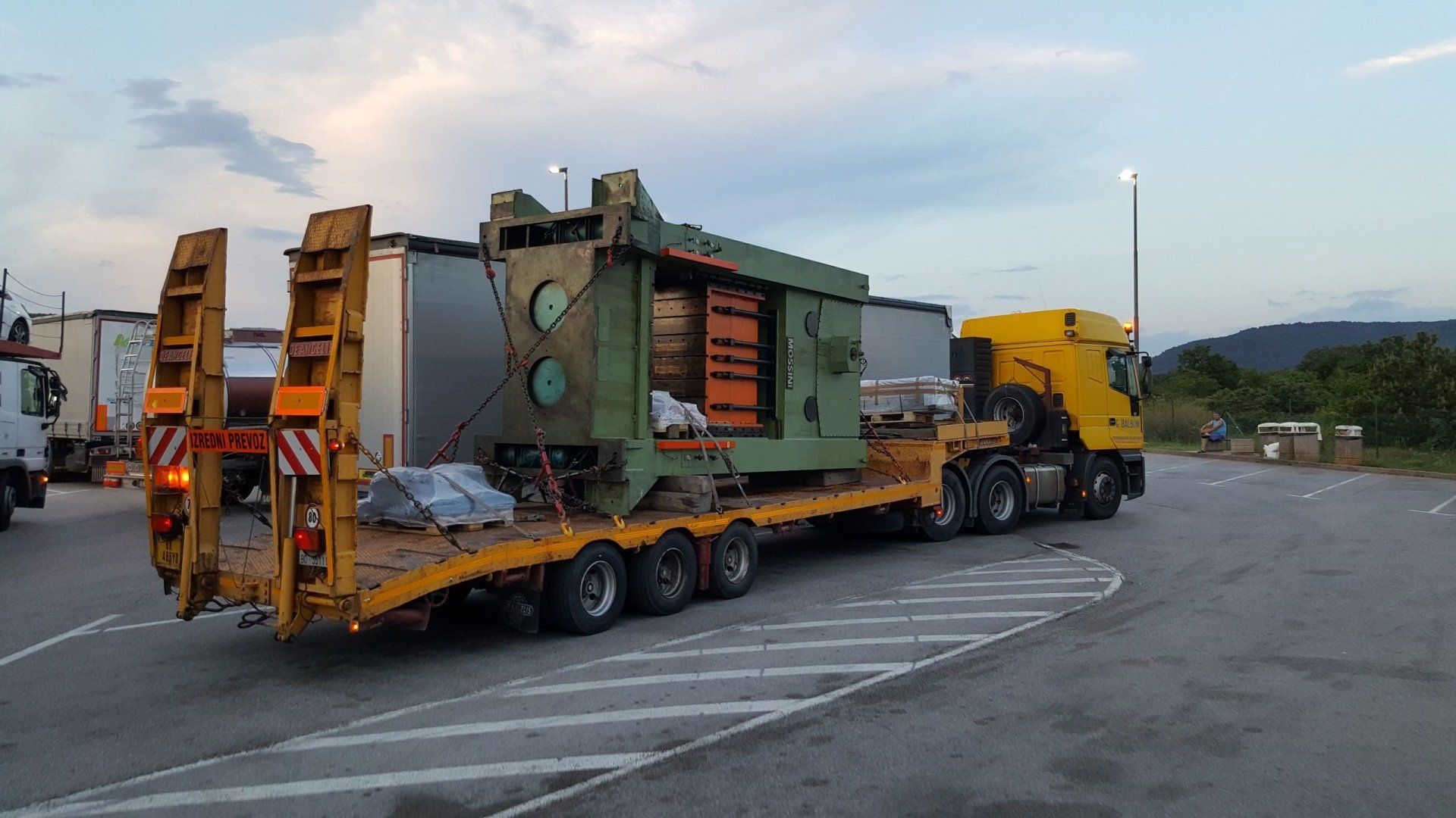 Trasporto impianti industriali