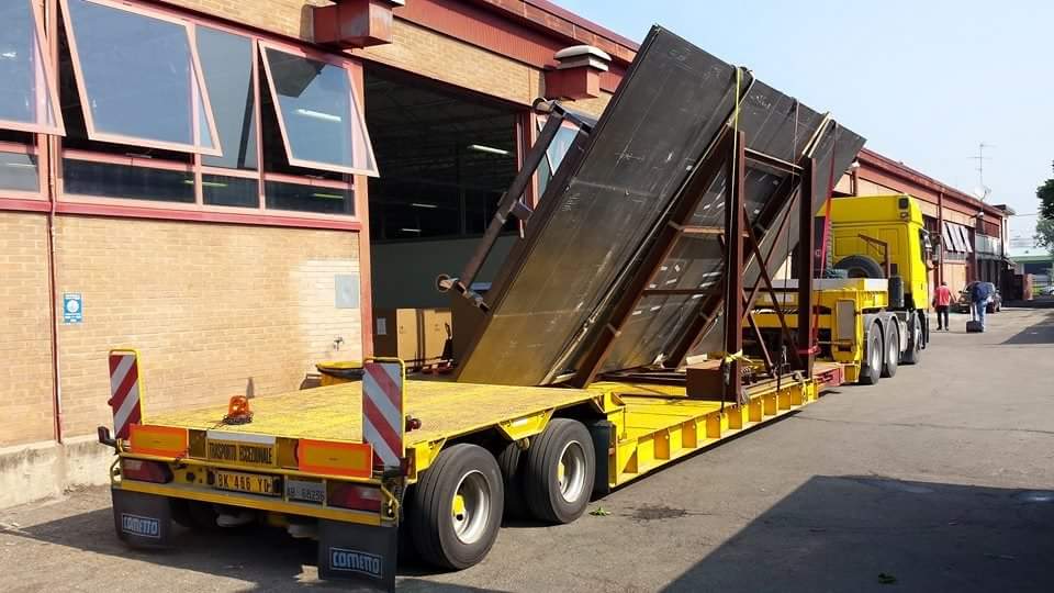 Spedizione grandi impianti