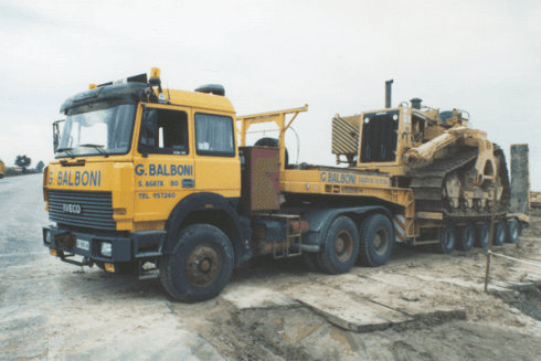 Spedizione macchinari per edilizia